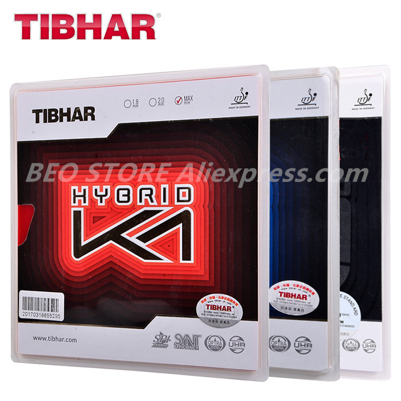 Table Tennis Hybrid Rubbers - Tibhar esponja de pingue-pongue, híbrido k1/k1