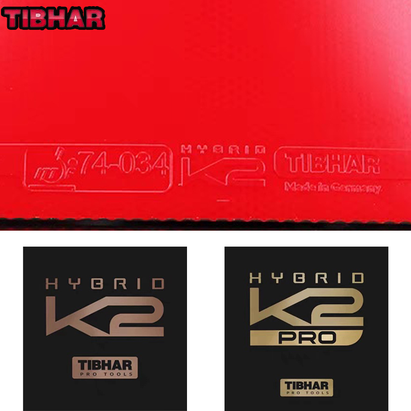 Table Tennis Hybrid Rubbers - Tibhar híbrido k2 k2 pro espinhas