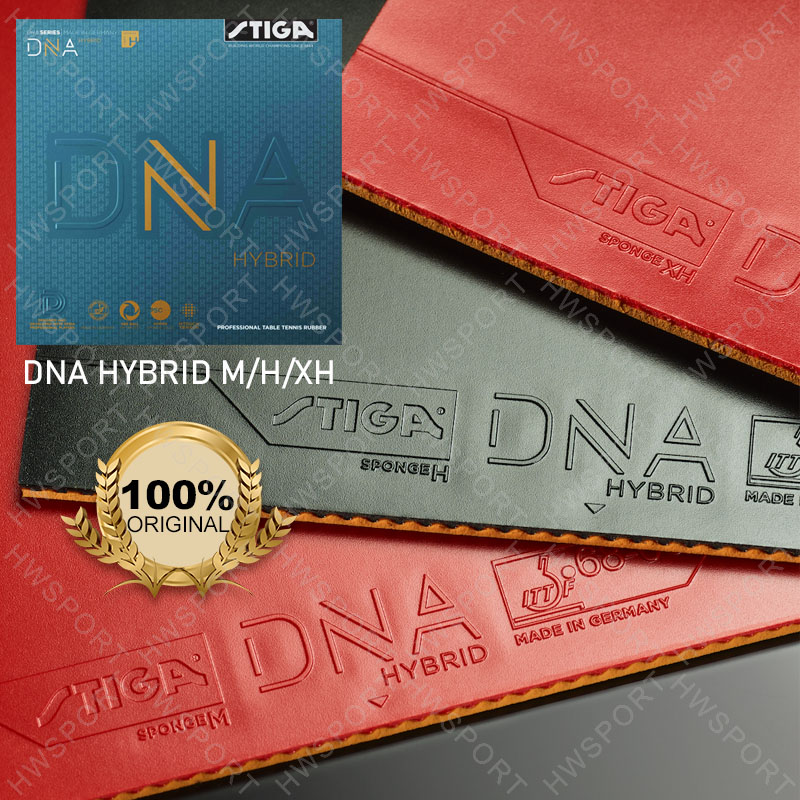 Table Tennis Hybrid Rubbers - Stiga dna série híbrida tênis de