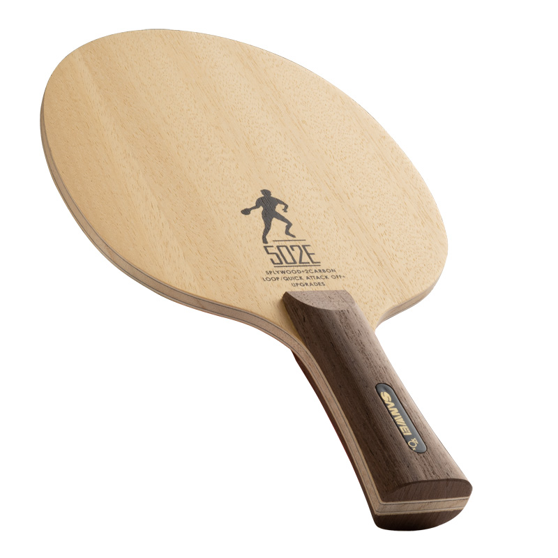 Table Tennis Custom Bat - SANWEI 502E Raquete de tênis de