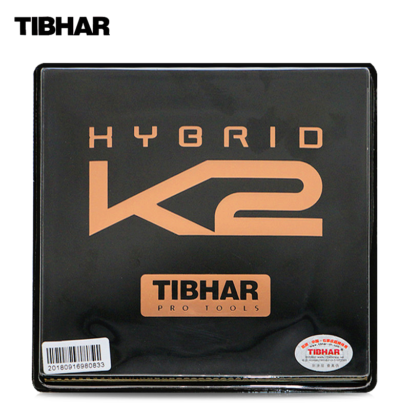 Table Tennis Hybrid Rubbers - Tibhar tênis de mesa híbrido k2,