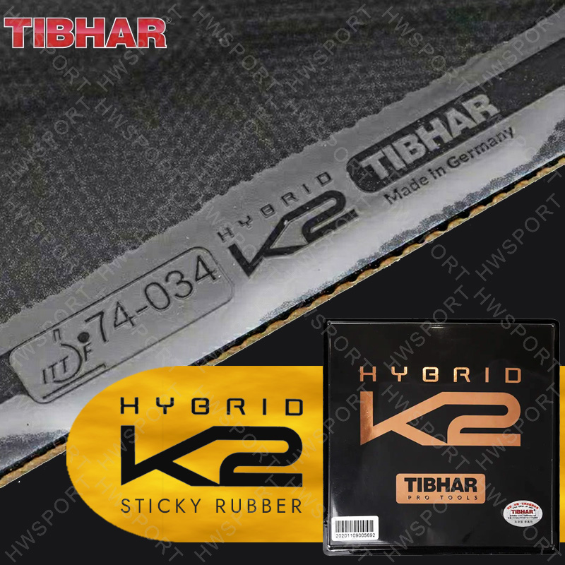 Table Tennis Hybrid Rubbers - Tibhar-Borracha Pegajosa Do Tênis De Mesa,