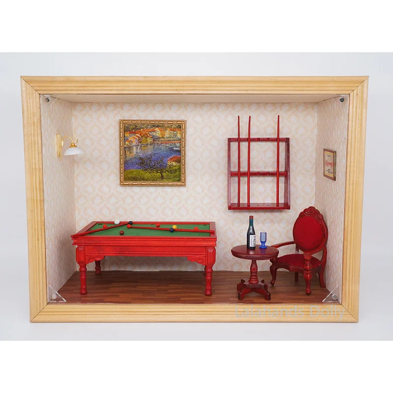1:12 dollhouse elegante imitaç - Table Tennis Live avaliação e preço