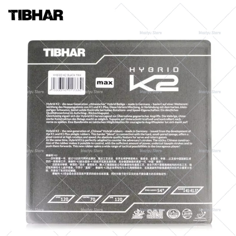 Borracha de Tênis de Mesa TIBH - Table Tennis Hybrid Rubbers avaliação e preço