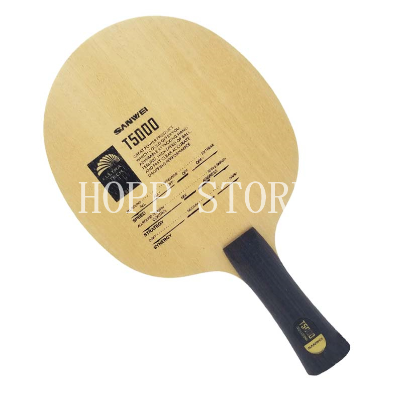 Lâmina de Tênis de Mesa SANWEI - Table Tennis Custom Bat avaliação e preço