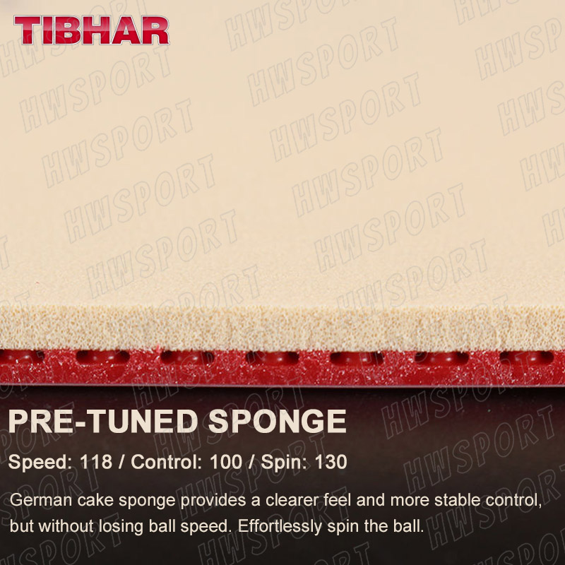 Tibhar híbrido k3 borracha de  - Table Tennis Hybrid Rubbers avaliação e preço
