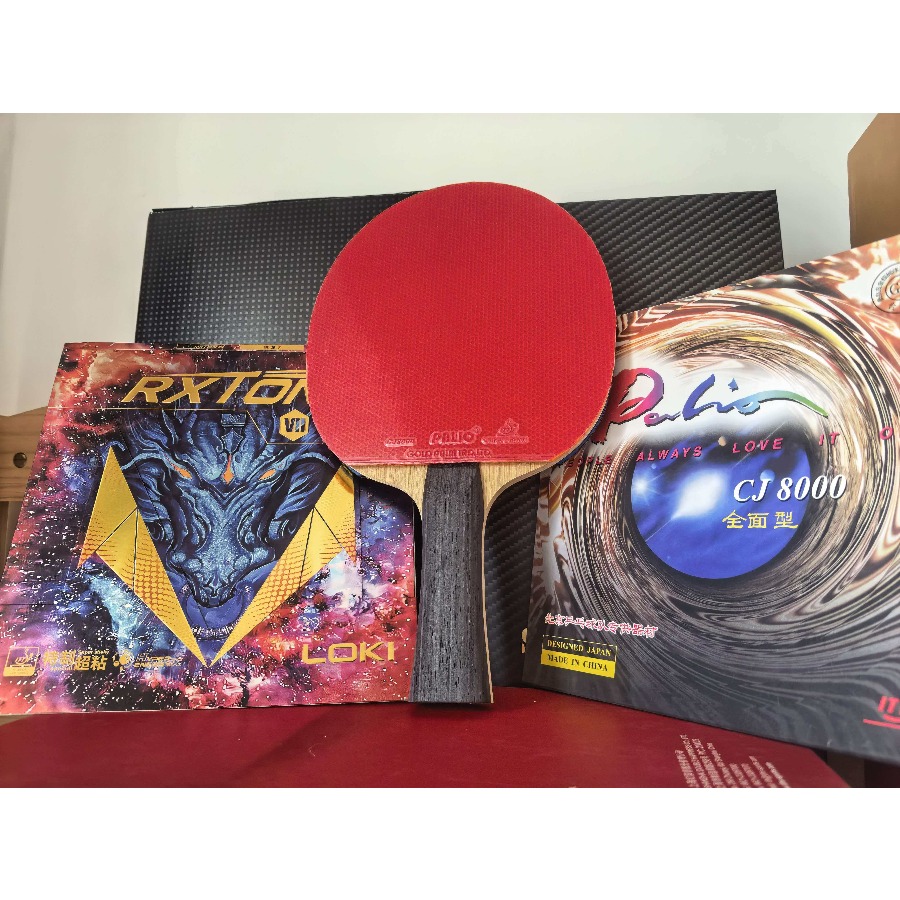 Raquete de Tênis de Mesa LOKI  - Table Tennis Custom Bat avaliação e preço
