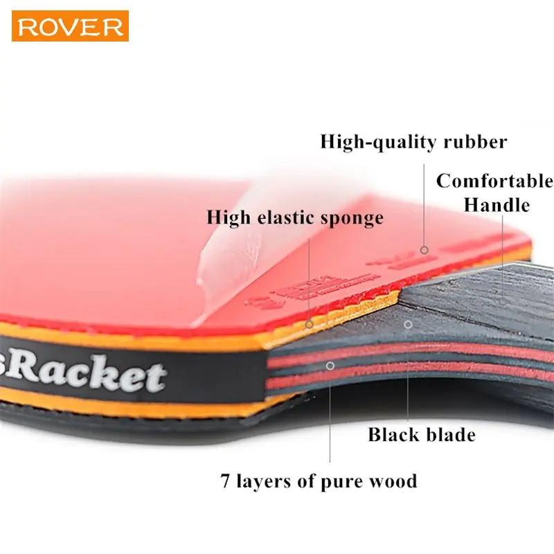 Raquete de tênis de mesa profi - Table Tennis Db avaliação e preço