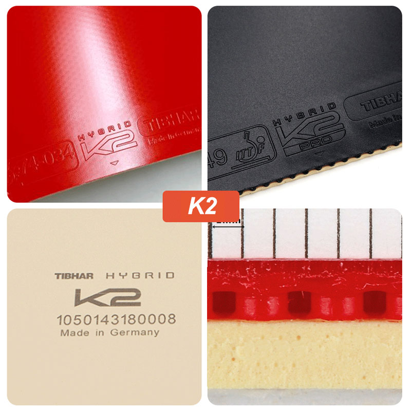 Original Tibhar Híbrido K1 Pro - Table Tennis Hybrid Rubbers avaliação e preço