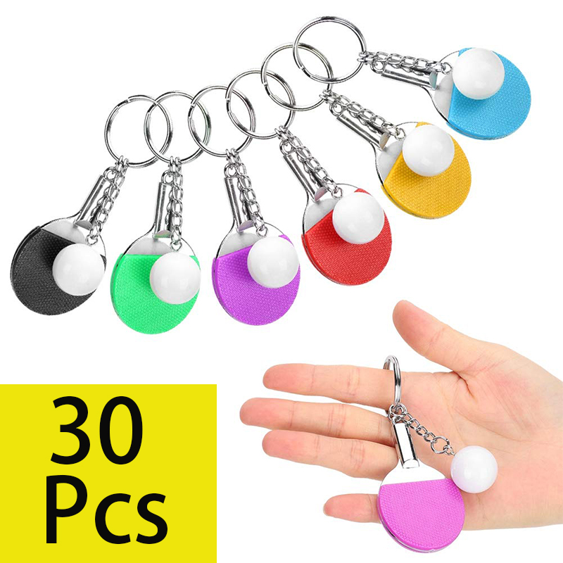 30 pçs mini raquete de tênis d - Table Tennis Db avaliação e preço