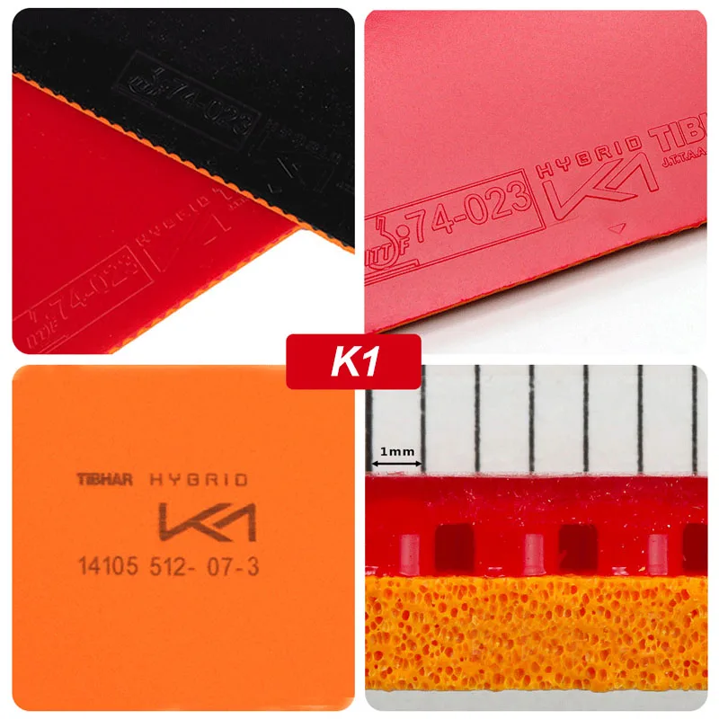 Tibhar-Borracha pegajosa do tê - Table Tennis Hybrid Rubbers avaliação e preço