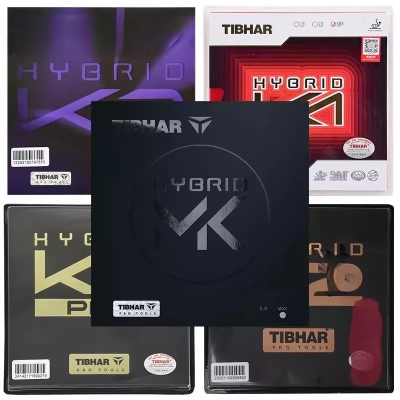 Borracha Original TIBHAR HYBRI - Table Tennis Hybrid Rubbers avaliação e preço