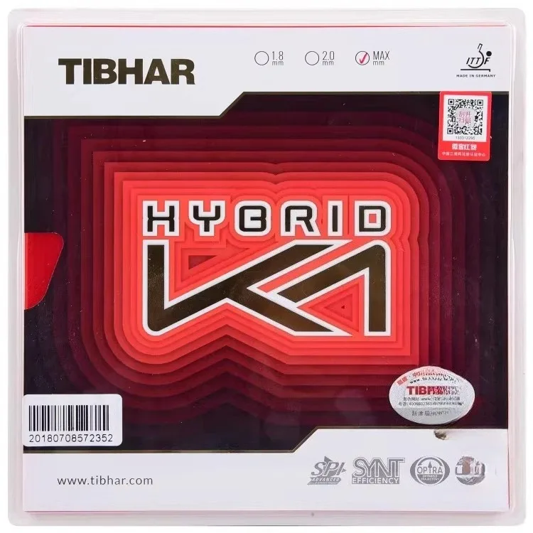 Borracha Original TIBHAR HYBRI - Table Tennis Hybrid Rubbers avaliação e preço
