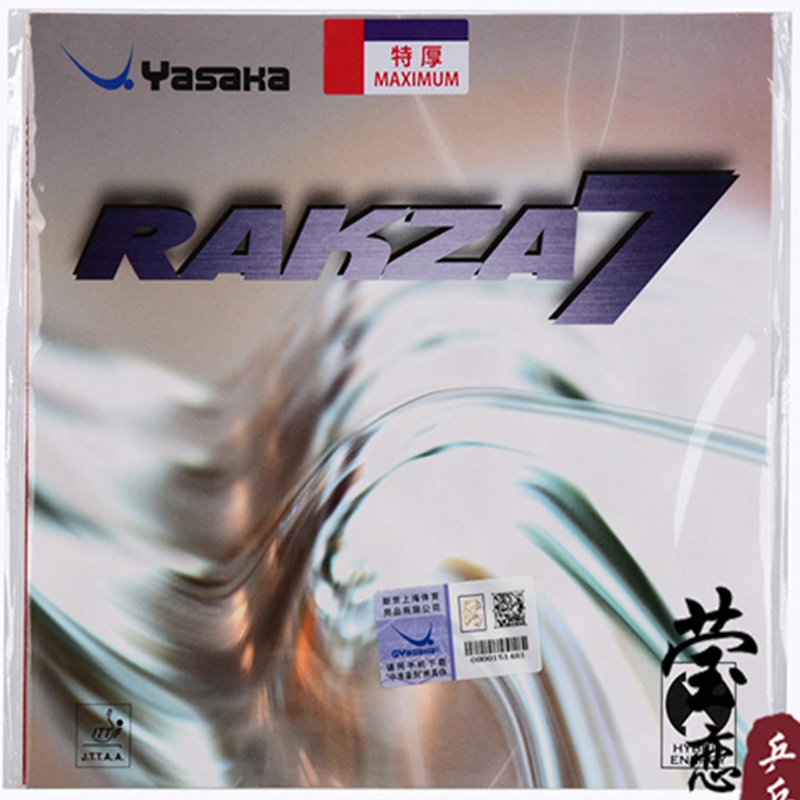 Yasaka original RAKZA 7 macio  - Table Tennis Paddle Set avaliação e preço