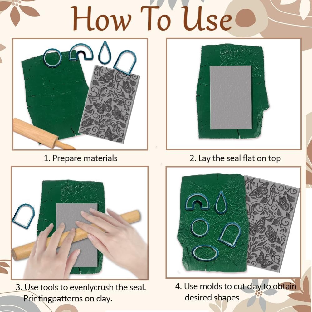 4 Folhas de Borracha Laserável - Butterfly Rubber Sheet avaliação e preço